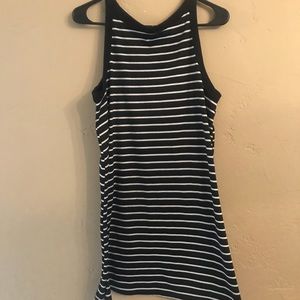 Black and white dress